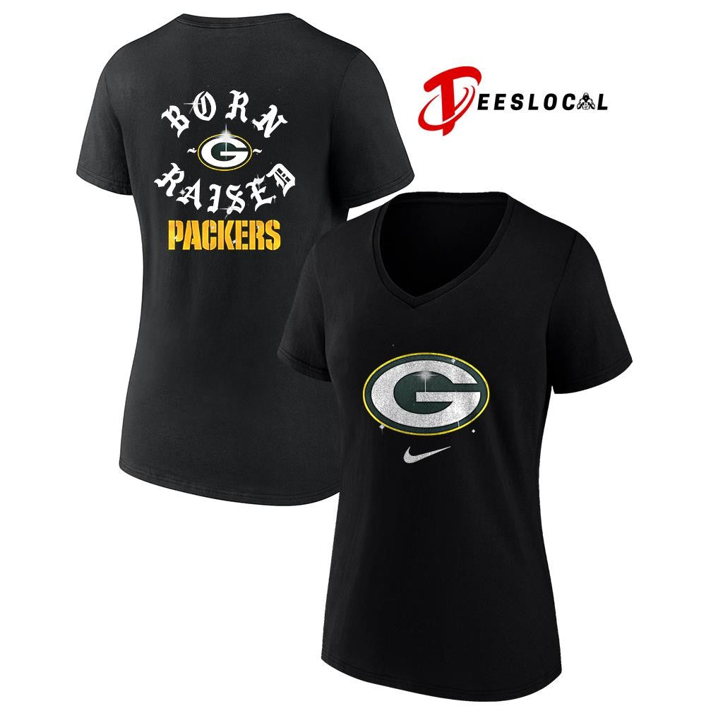 Green Bay Packers x Born and Raised logo shirt