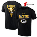 Green Bay Packers x Electrician logo shirt