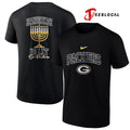 Green Bay Packers x Happy Hanukkah is lit shirt
