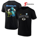Green Bay Packers x Monster Inc Funday cartoon shirt