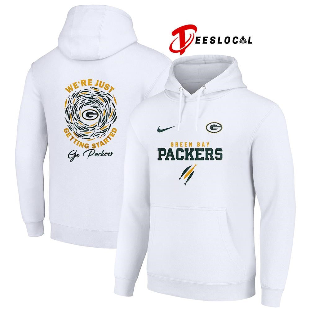 Green Bay Packers x The Chosen we’re just getting started logo shirt