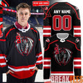 Greensboro Gargoyles Game Worn Affiliation Weekend 2026 Custom Hockey Jersey