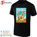 Greensky Bluegrass band concert poster bighorn rams Red Butte Garden Utah graphic shirt