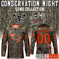 Greenville Swamp Rabbits 2026 Conservation Night Custom Hockey Jersey