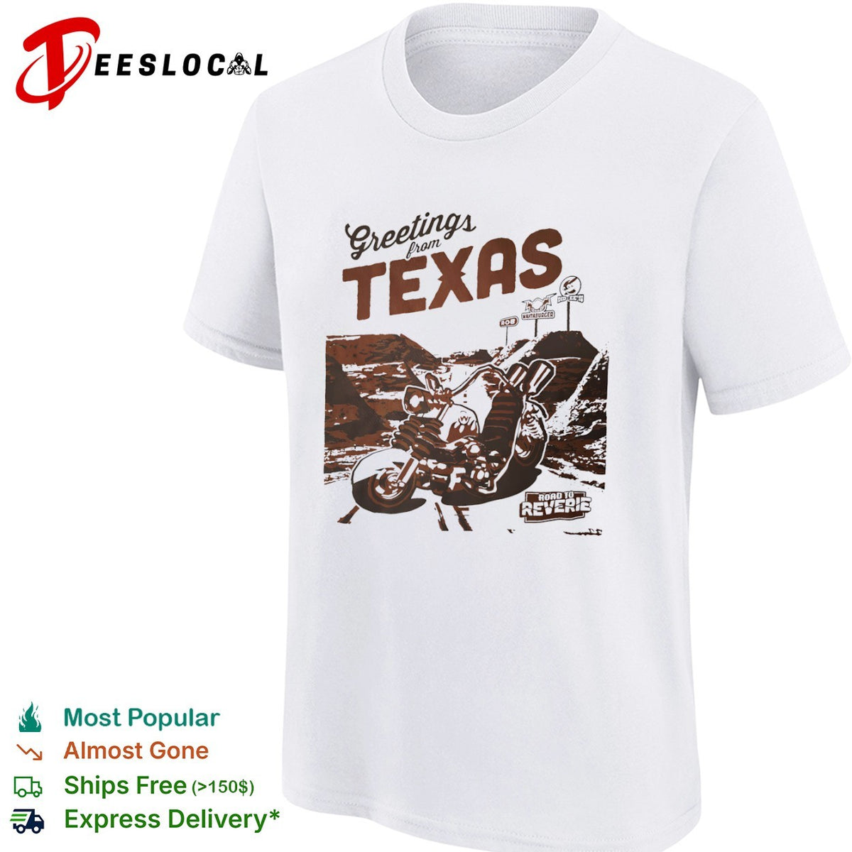 Greetings from Texas Wahtaburger road to reverie shirt