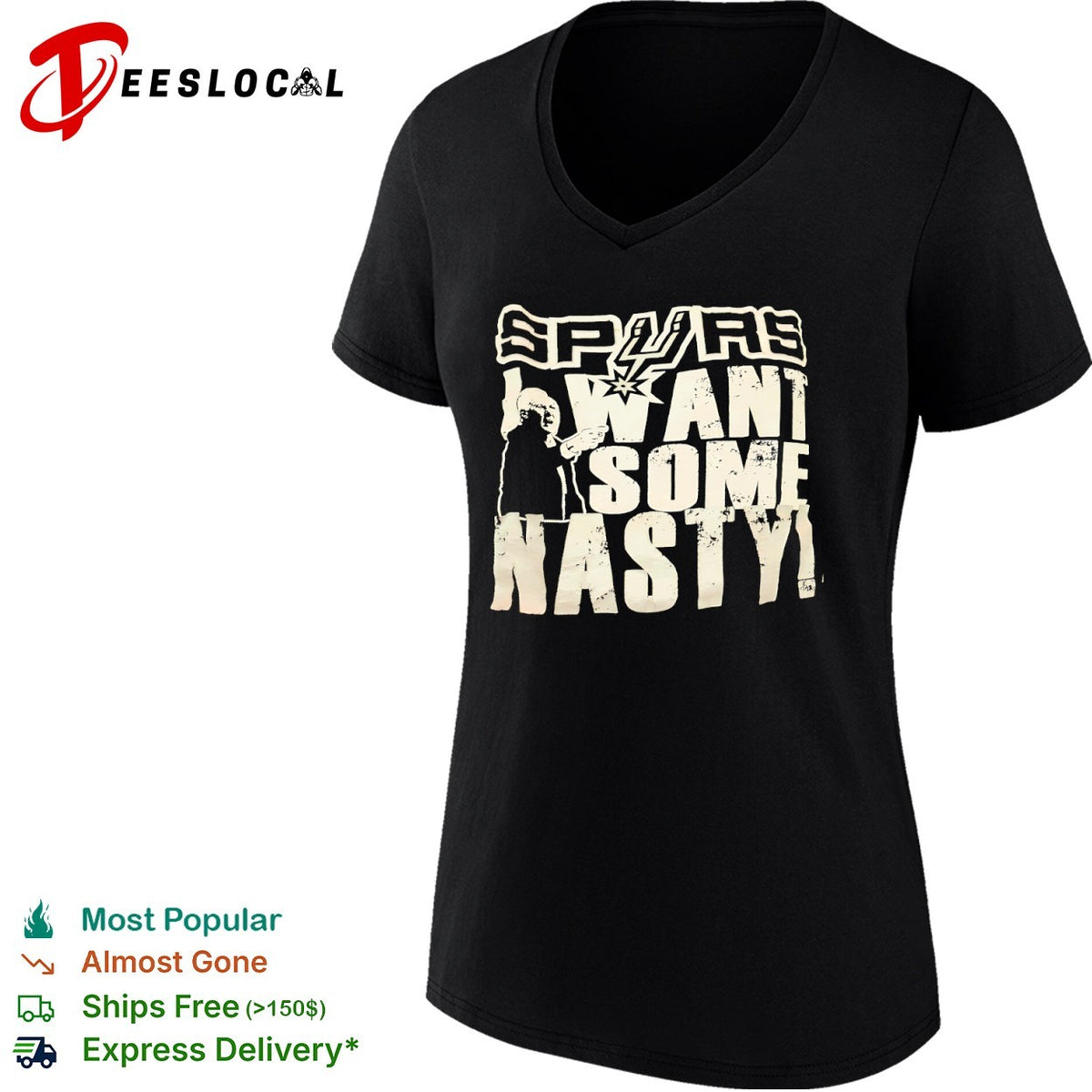 Gregg Popovich San Antonio Spurs NBA I Want Some Nasty basketball shirt
