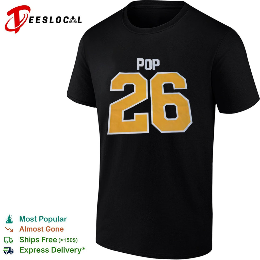 Gregg Popovich San Antonio Spurs NBA Pop 26 Player shirt