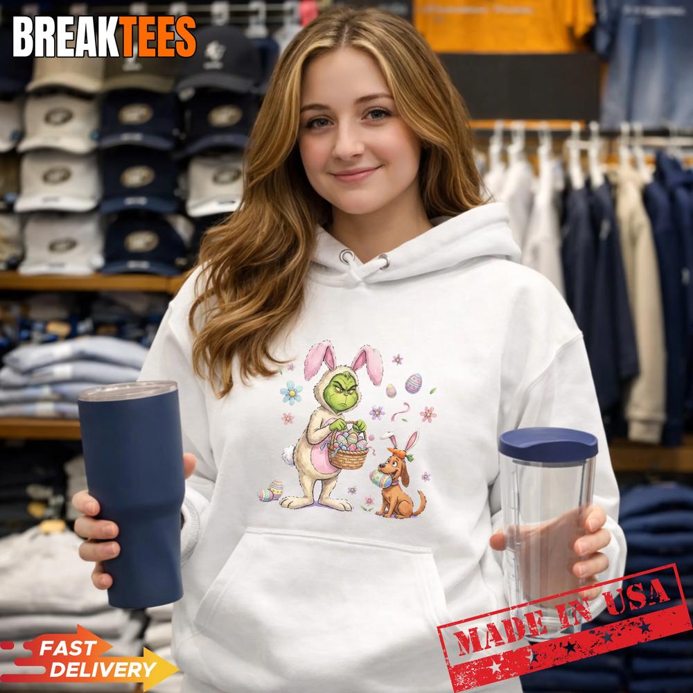 Grinch and Max Easter Bunny T-Shirt