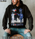 Guerrero Jr and Matthews Toronto Blue Jays Maple Leafs Fist Bump T Shirt