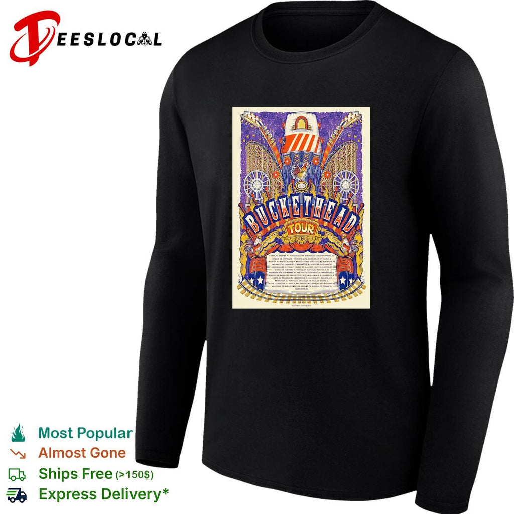 Guitar virtuoso tour concert dates poster vintage art shirt