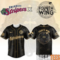 Gwinnett Stripers x Fourth Wing Special Baseball Jersey