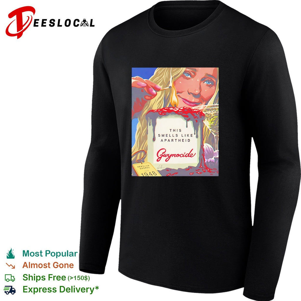 Gwyneth Paltrow burning candle this smells like apartheid Gwynocide shirt