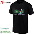 HOA season forest truck moon deer stream night scenic shirt