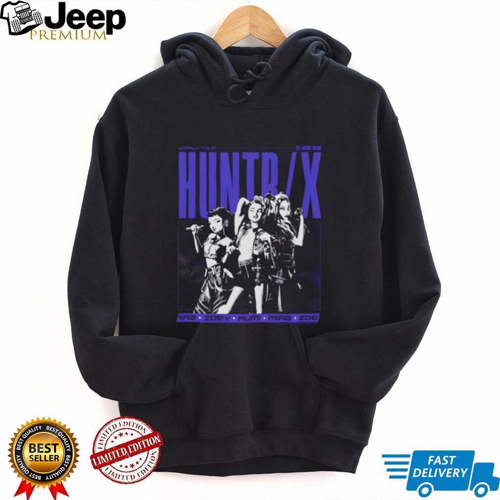 HUNTRX K Pop Style Girl Group World Tour Graphic Streetwear T Shirt