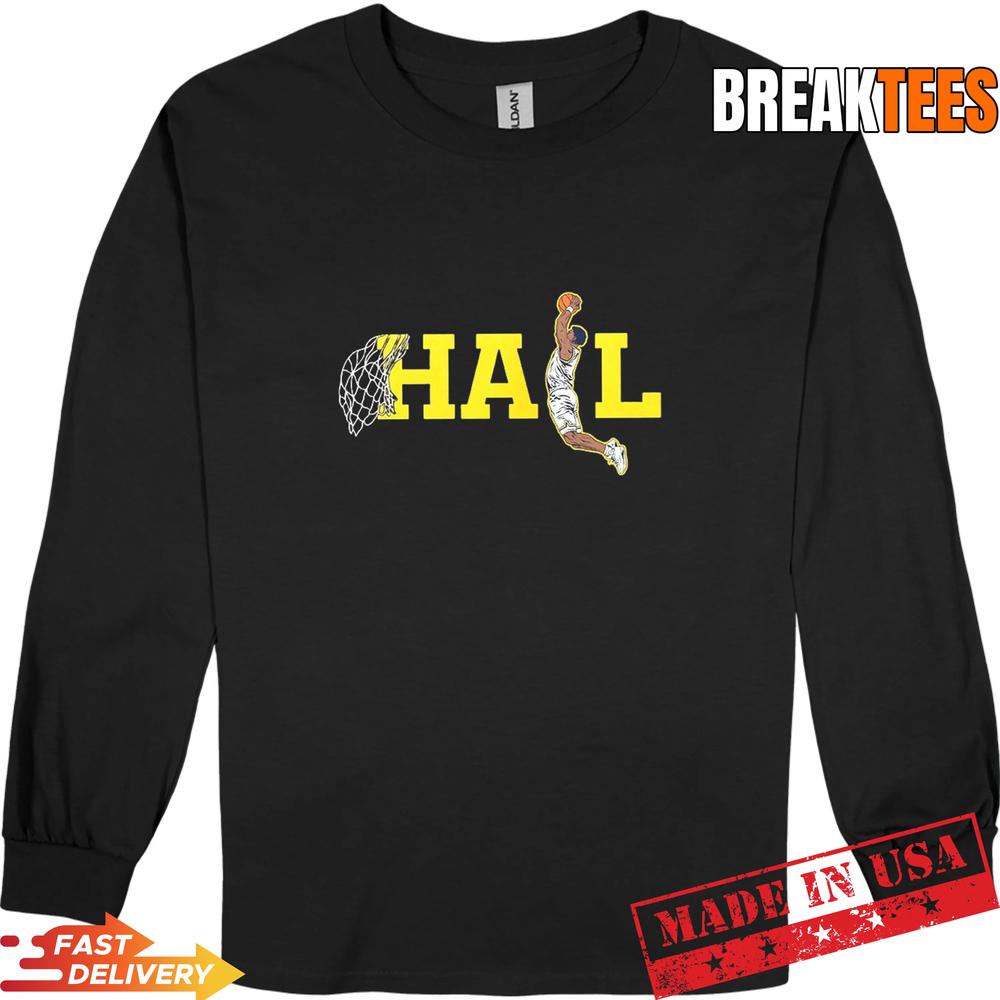 Hail dunk Michigan Wolverines Men’s Basketball National Champions T-Shirt