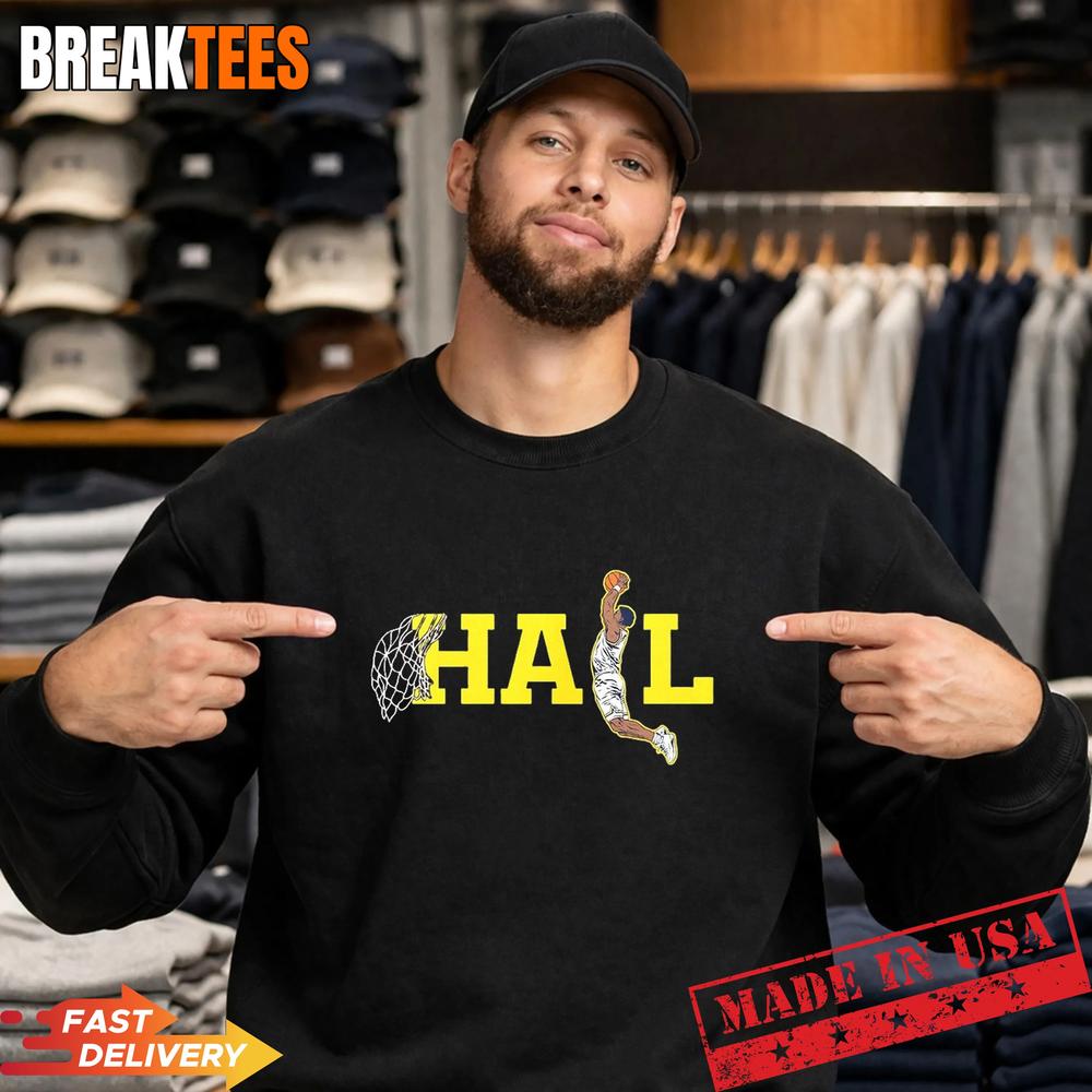 Hail dunk Michigan Wolverines Men’s Basketball National Champions T-Shirt