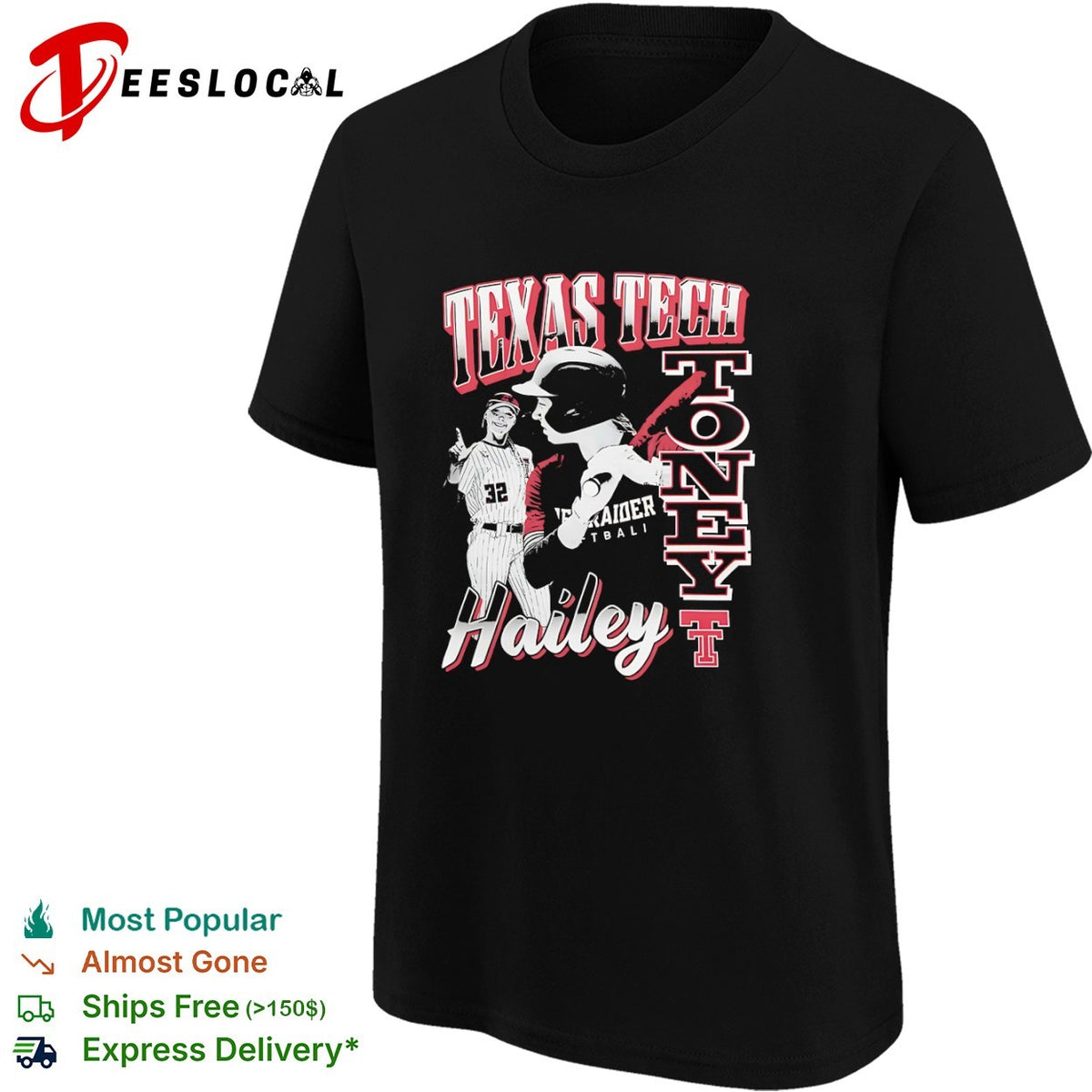 Hailey Toney Texas Tech Red Raiders Softball Player shirt