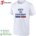 Haiti vs everybody flag soccer pride shirt