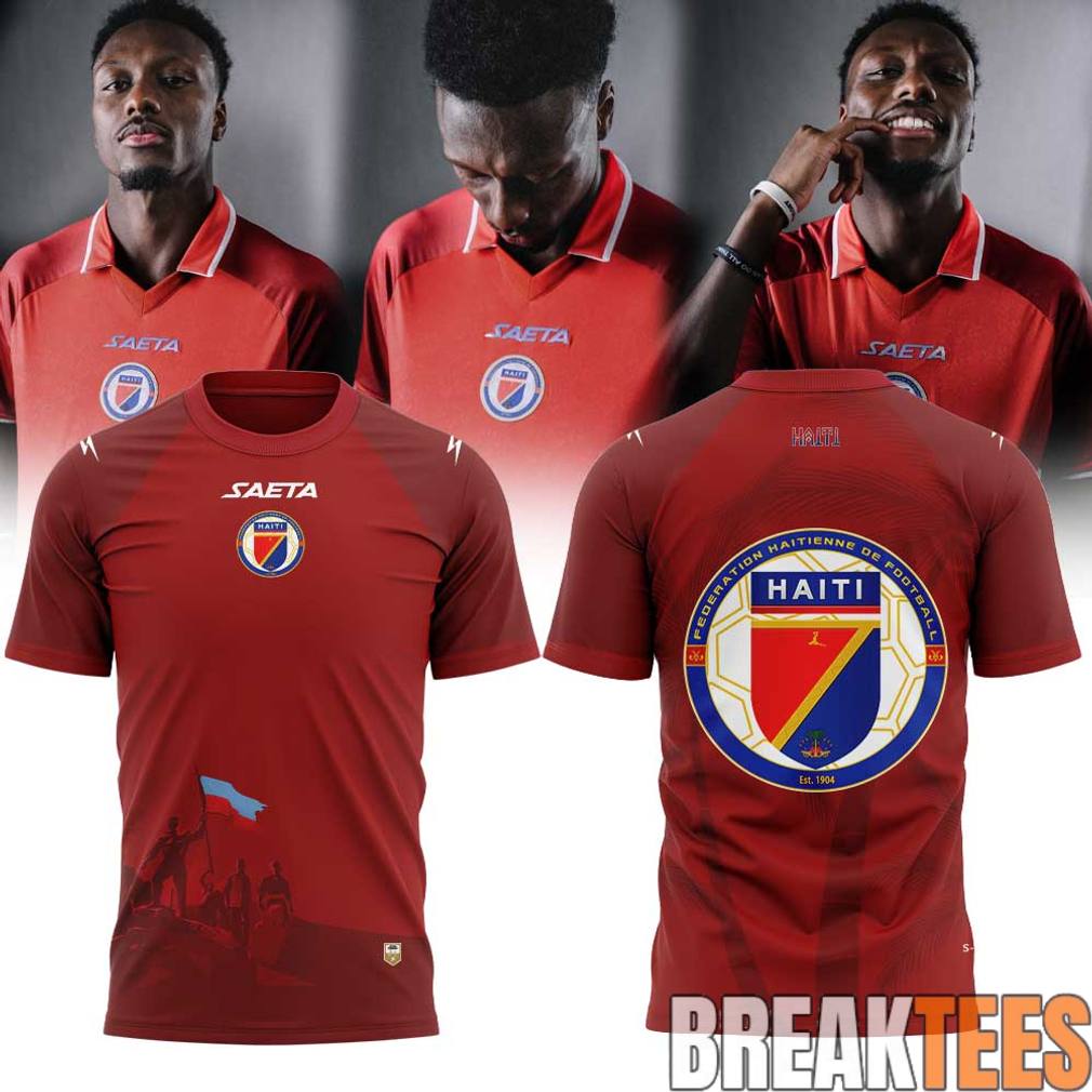 Haitienne De Football 1974 Historia do Haiti for World Cup 2026 Shirt