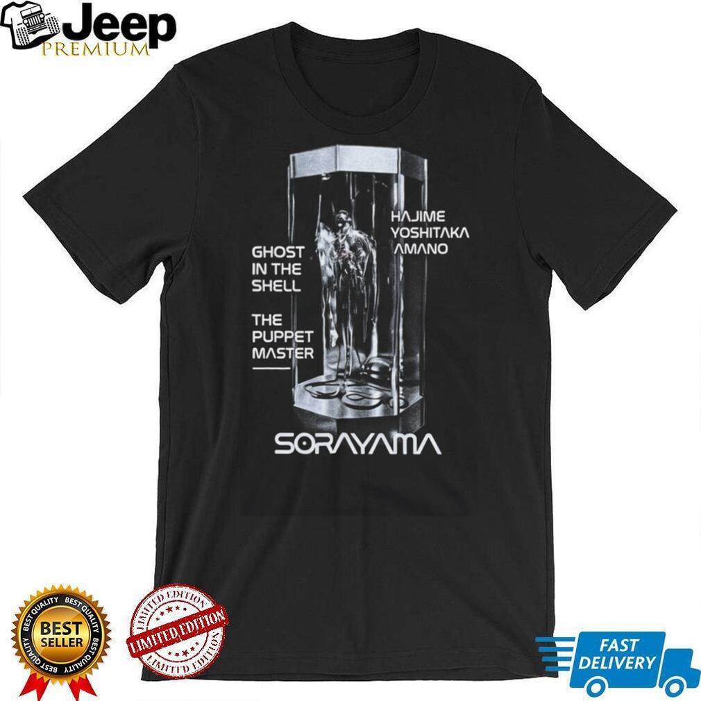 Hajime Sorayama x Ghost in the Shell Puppet Master Art T Shirt