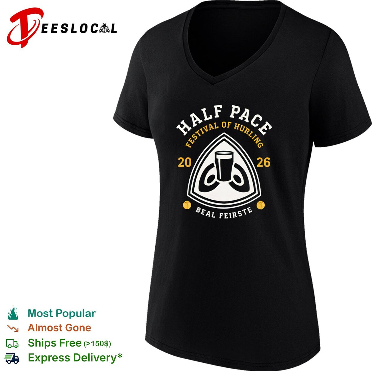 Half Pace Festival of Hurling 2026 Beal Feirste Hurling shirt