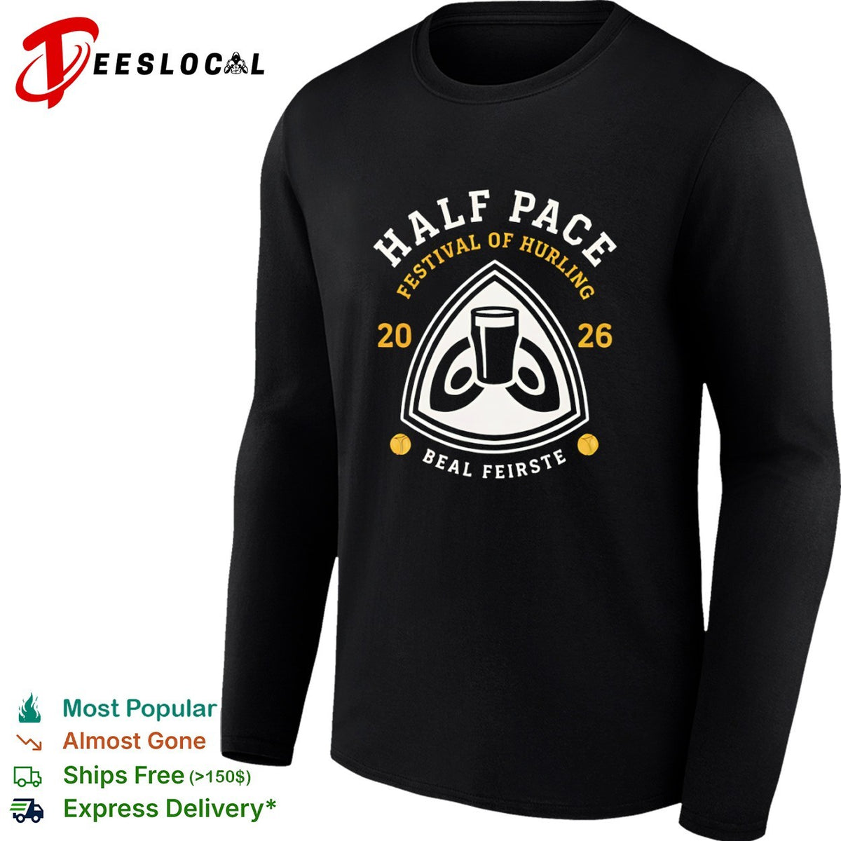 Half Pace Festival of Hurling 2026 Beal Feirste Hurling shirt