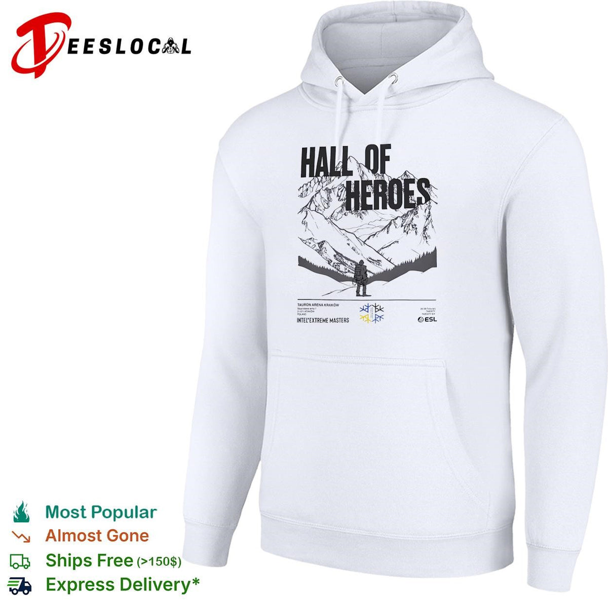 Hall of Heroes Intel Extreme Masters Tauron Arena Krakow 06 08 February 2026 shirt