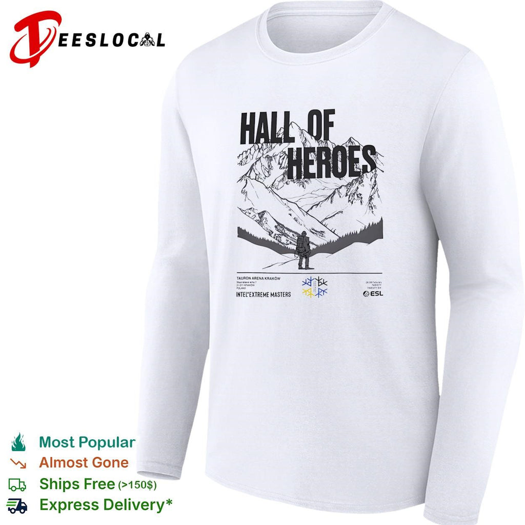 Hall of Heroes Intel Extreme Masters Tauron Arena Krakow 06 08 February 2026 shirt