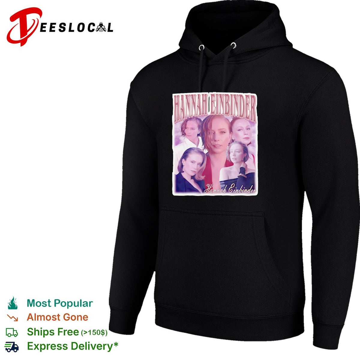 Hannah Einbinder Hannah Einbinder Hannah Einbinder 90s bootleg style shirt