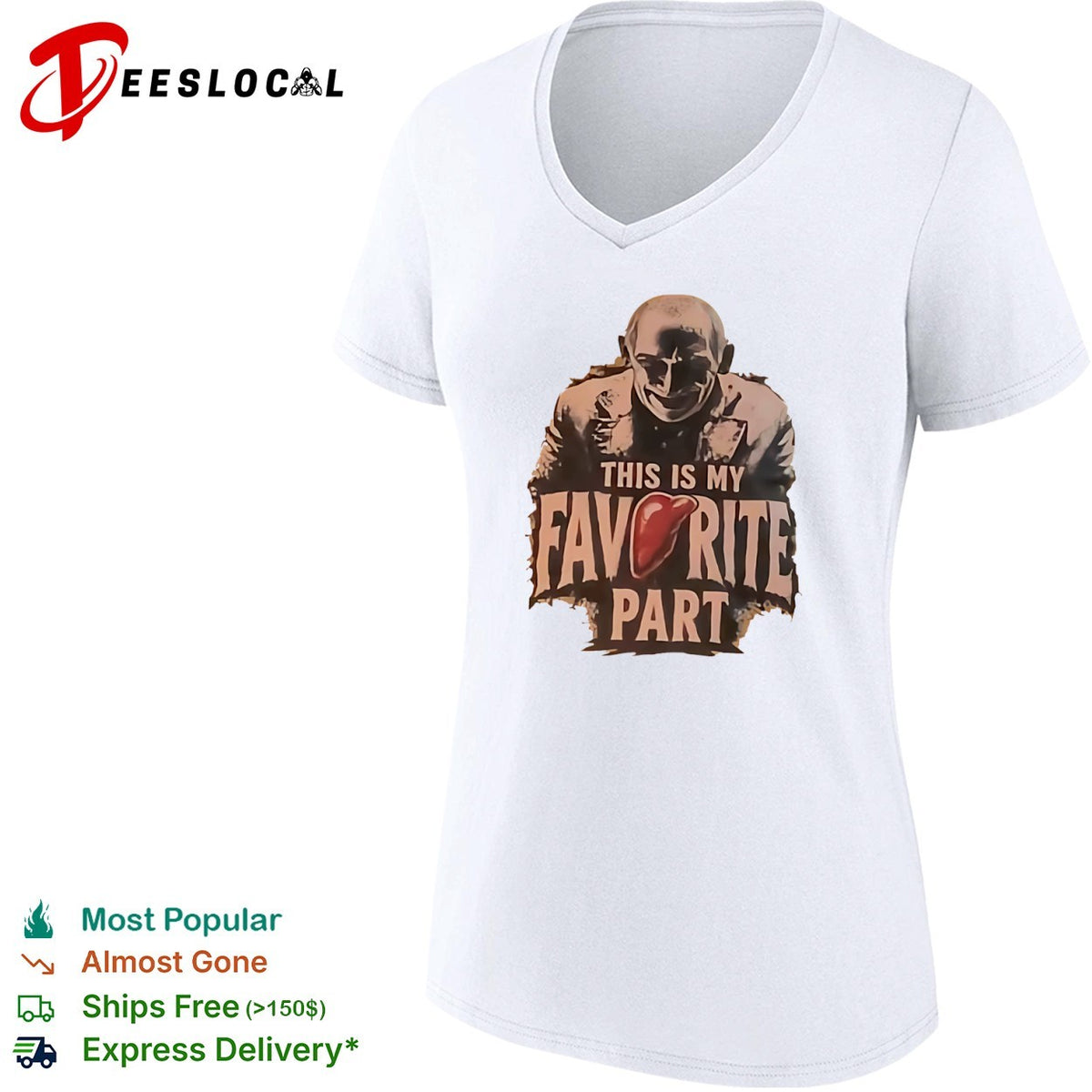 Hannibal Lecter The Silence of the Lambs This Is My Favorite Part shirt