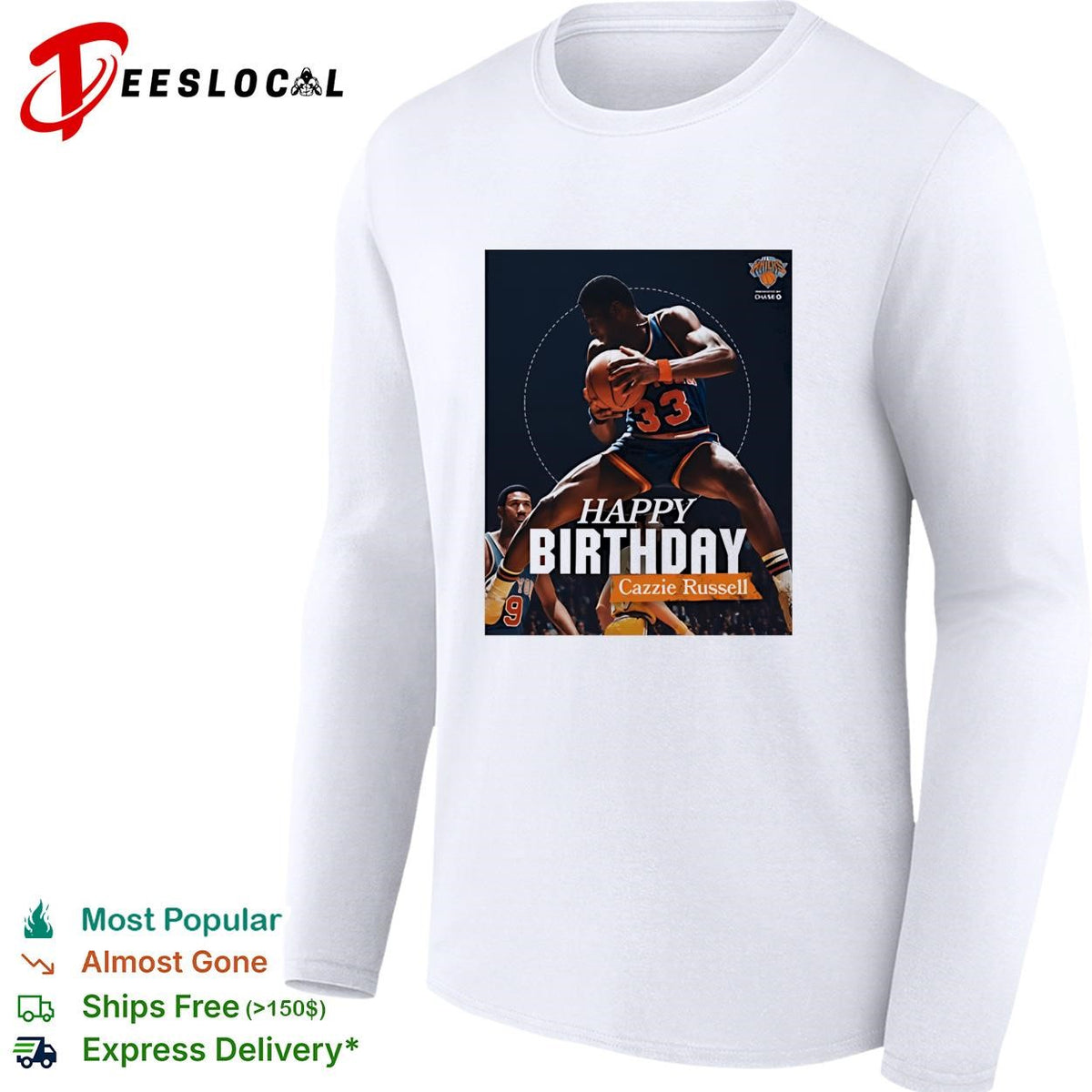 Happy Birthday Cazzie Russell shirt
