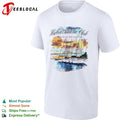Harbor Athletic Club Massachusetts nautical sailboat sunset summer shirt