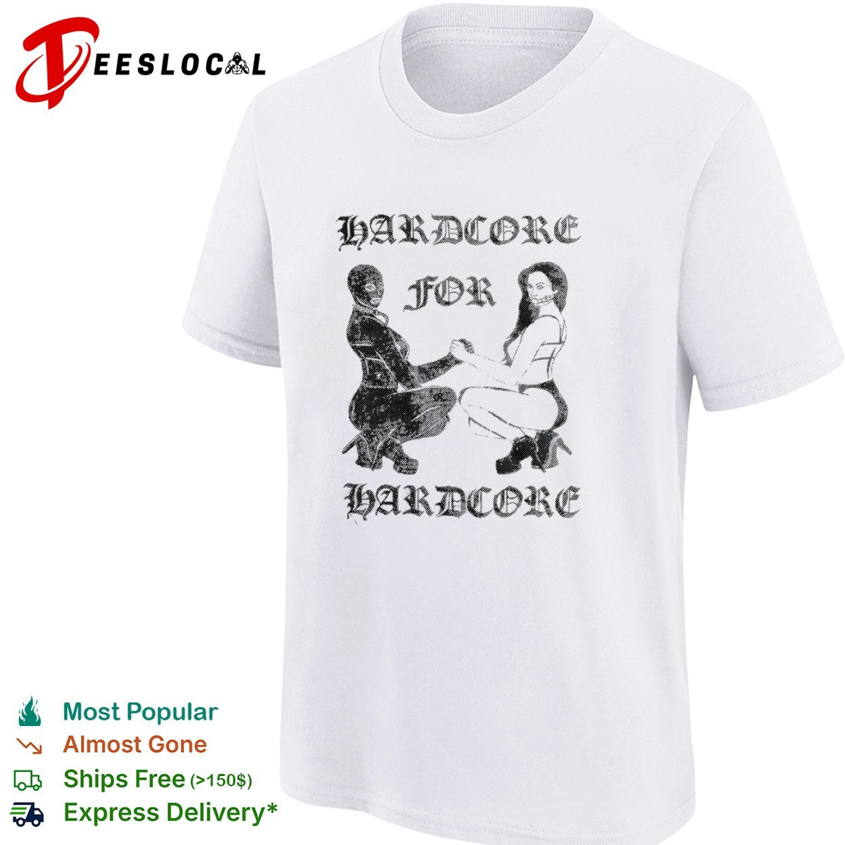 Hardcore for Hardcore Fetish Aesthetic gothic shirt