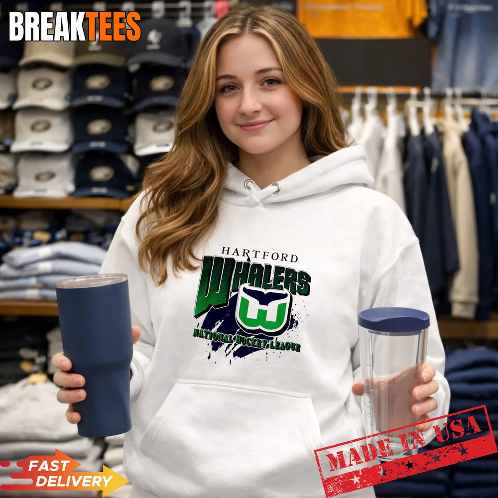 Hartford Whalers National Hockey League T-Shirt