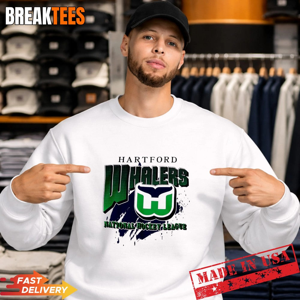 Hartford Whalers National Hockey League T-Shirt