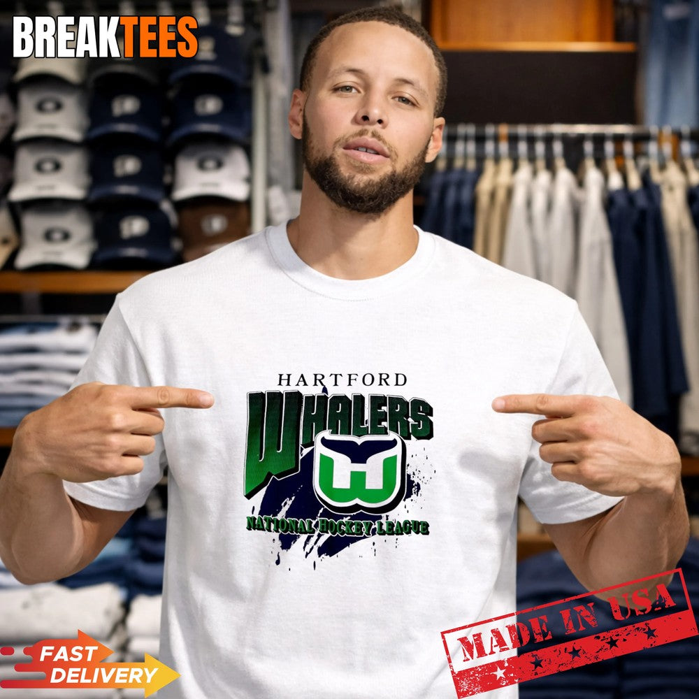 Hartford Whalers National Hockey League T-Shirt