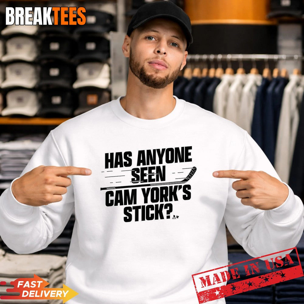 Has Anyone Seen Cam York’s Stick Philadelphia Hockey Shirt
