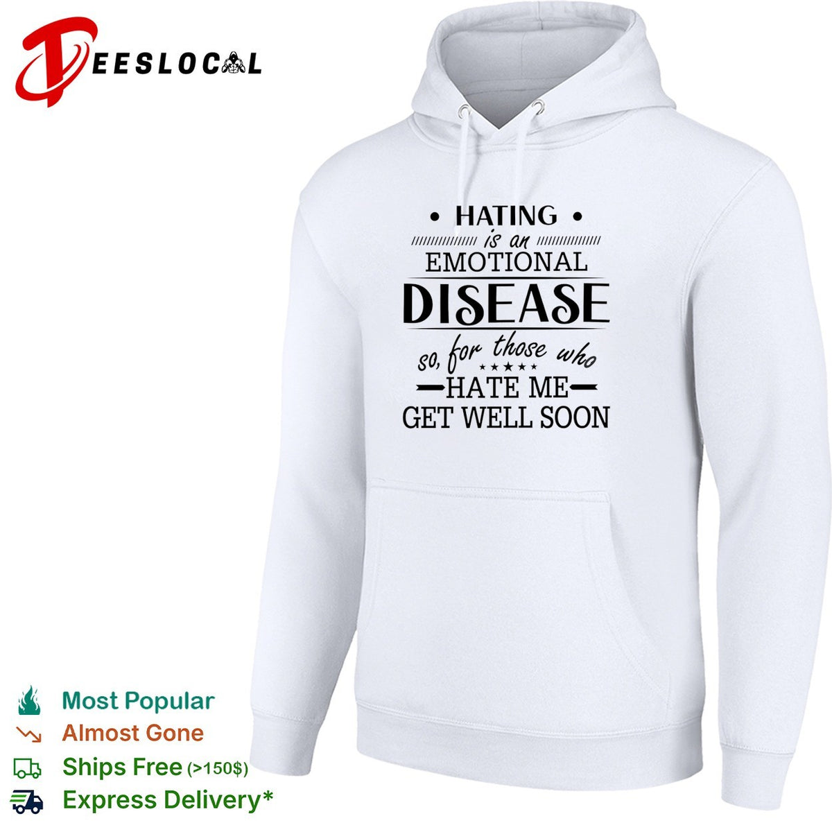 Hating Is An Emotional Disease So For Those Who Hate Me Get Well Soon shirt