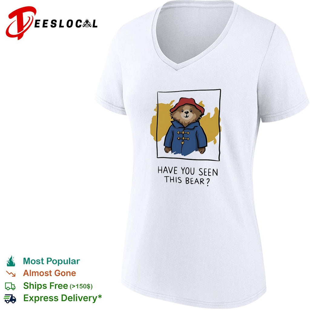 Have You Seen This Bear cartoon shirt
