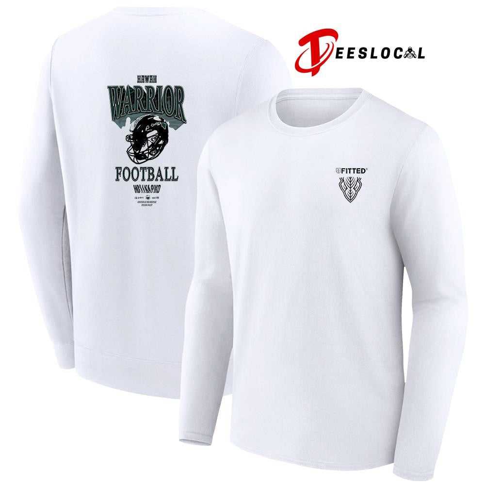 Hawaii Warrior football ho’i i ka piko helmet graphic shirt