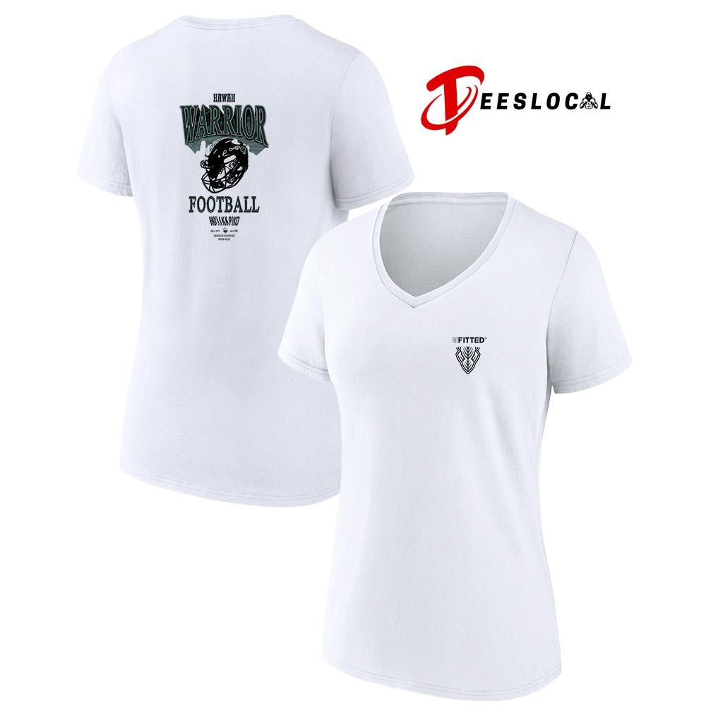 Hawaii Warrior football ho’i i ka piko helmet graphic shirt