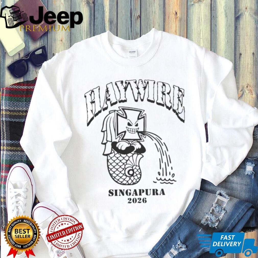 Haywire 617 Boston Hardcore Asia And Australia Tour At Singapore On May 2026 T Shirt