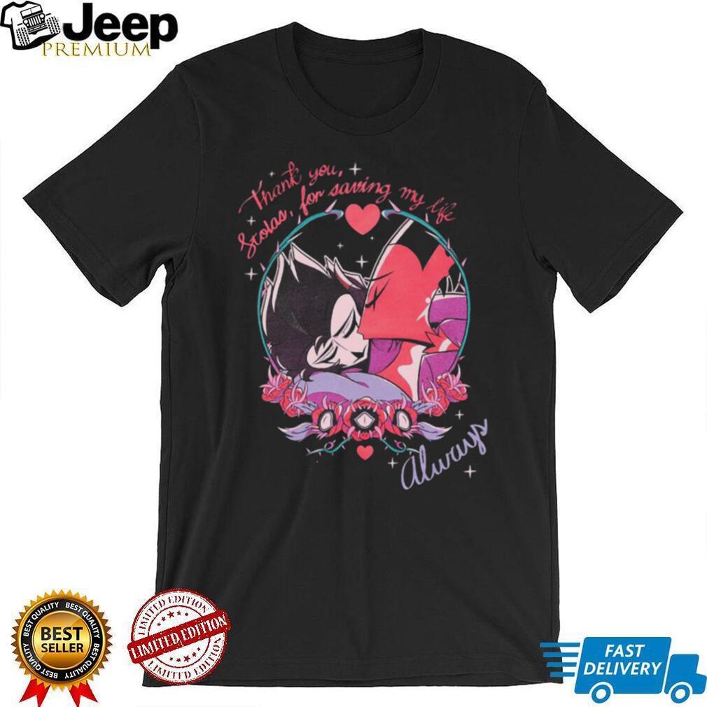 Hazbin Hotel Stolas and Blitz Romantic Quote Graphic T Shirt