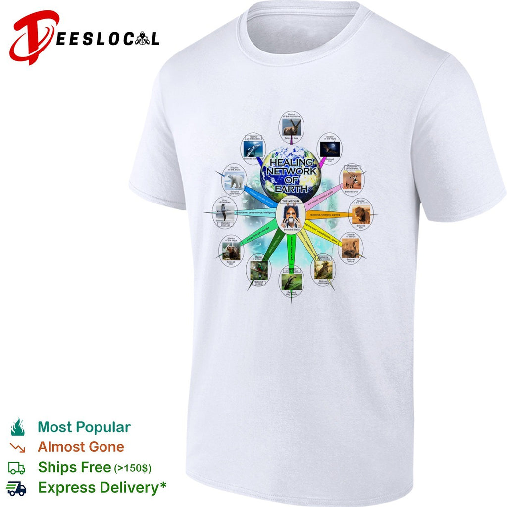 Healing Network of Earth Beloved Stella and the Animal Kingdom shirt