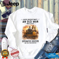 Heavy Equipment Operator Old Man Operates Dozers Shirt