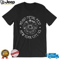 Heavy Metal Fest New York City US Skull Vortex Graphic T Shirt