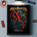 Helloween Bochum Germany 2025 Pop Up Shop Merch Poster On October 30 And 31 2025 Home Decor Poster Canvas