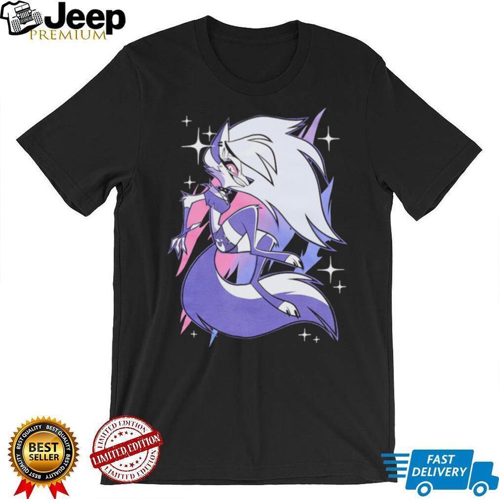 Helluva Boss Loona Gothic Style Character Portrait Graphic T Shirt