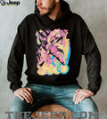 Helluva Boss Striker Fan Art Neon Aesthetic Graphic T Shirt