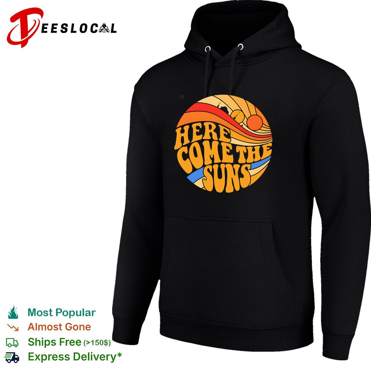 Here Come the Suns the twin suns of Tatooine vintage shirt